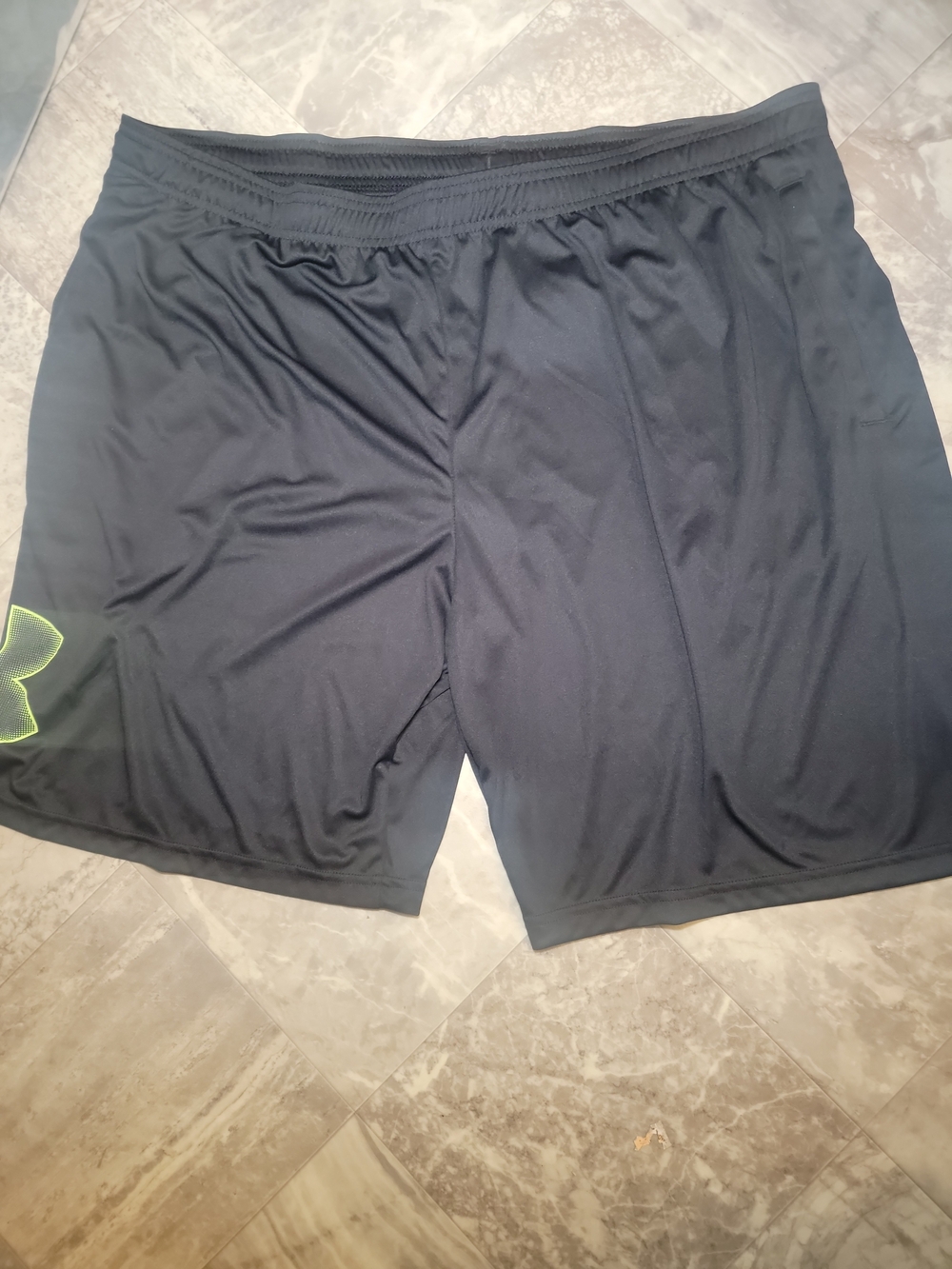 New Men's Size 3XL Under Armour Tech Graphic Shorts Loose Fit Black